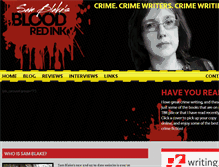Tablet Screenshot of bloodredink.com